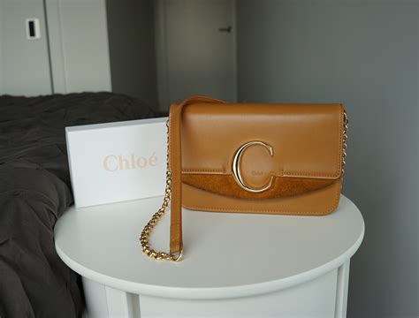 chloe c leather clutch review|chloe bag with c.